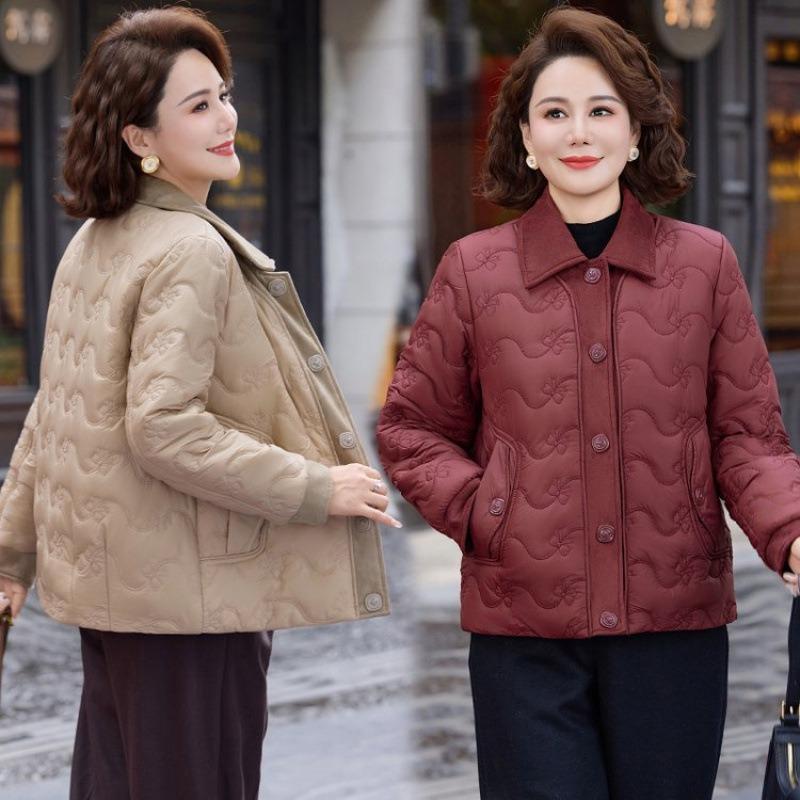 Jacket New cotton-padded jacket Warm cotton-padded jacket Mid-autumn and winter women's clothing Short cotton-padded clothing
