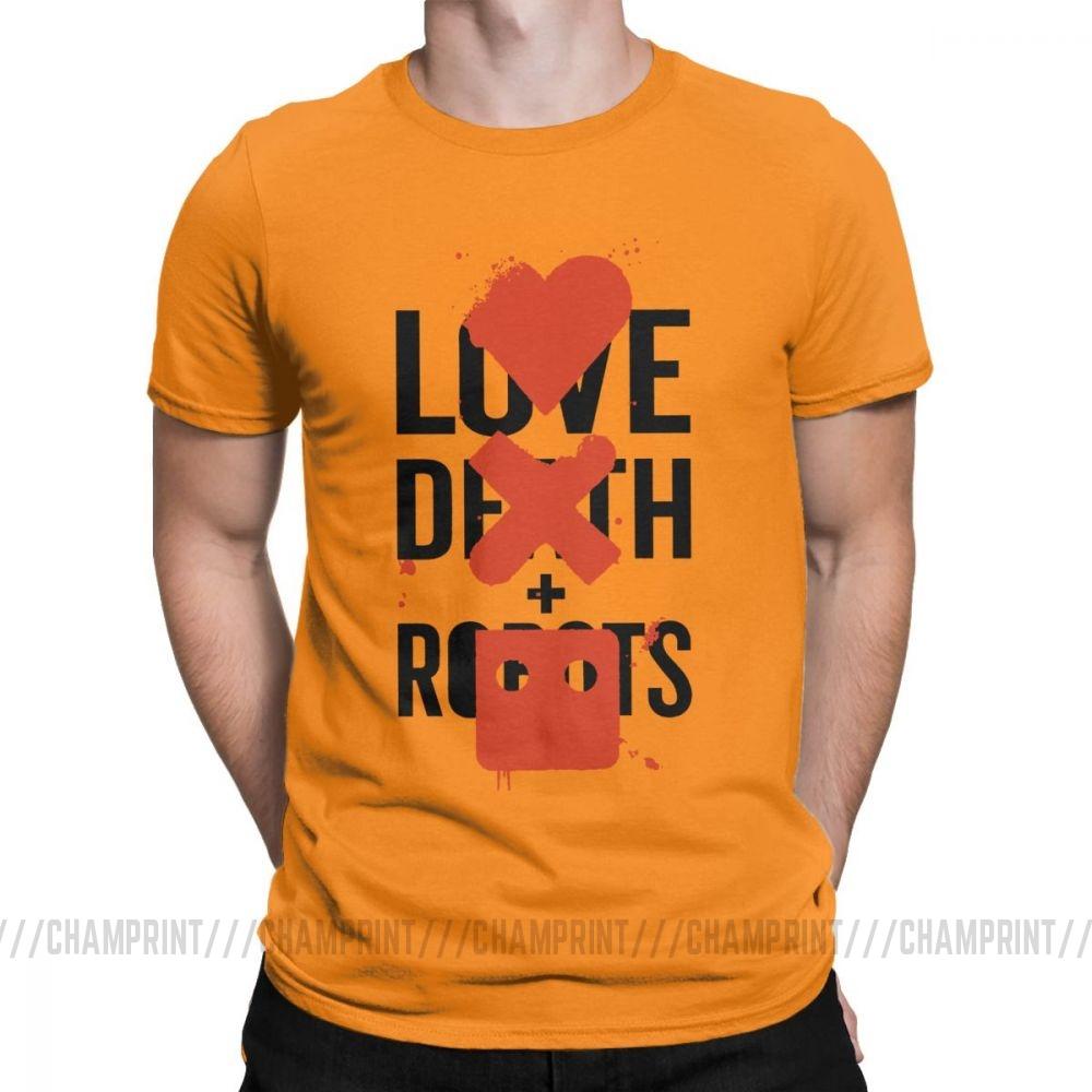 Cooles Love Death And Robots T-Shirt Großes Fan-T-Shirt Heavy Metal Sci-Fi