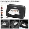 Car Armrest Box Backrest Hanging Multifunctional Tissue Bag For Jeep Renegade Compass Grand Cherokee Wrangler Jk Gladiator