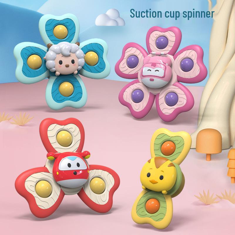 World-Class Baby Spin & Rattle Teether Toy