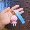 Astronaut Cartoon Keychain: Mini Space Suit Pendant Gift