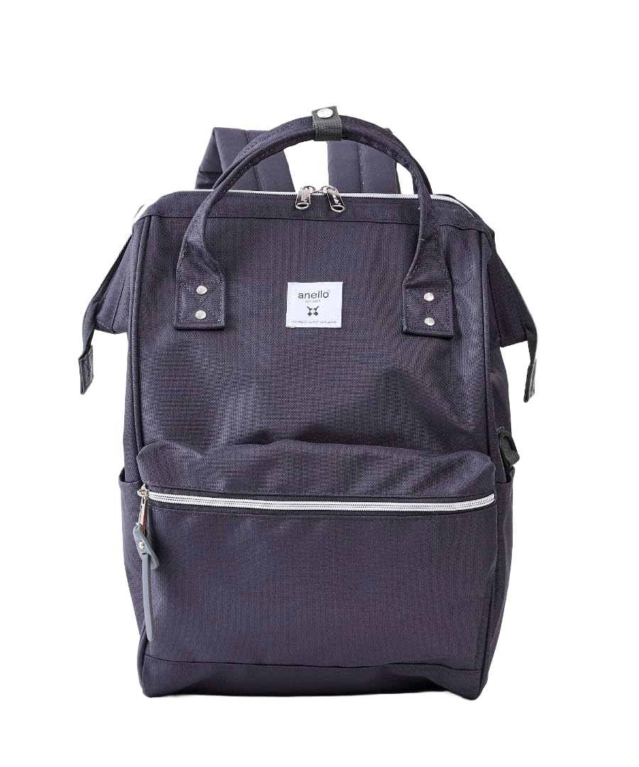 

Anello Cross Bottle Backpack (R) with A4 Closure, Water-Repellent Design, Multiple Storage, and Laptop Storage, One Size (ATB0193Z DGY)