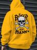 Life Changing for Man Skull Skull for Man Men's Hoodie New Cool Street Style Printed Sweatshirt On the Back Free Style Tops for Au