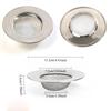 Stainless Steel Sink Filter Screen, Anti Blocking And Durable, Suitable For Vegetable Washing Basin, Water Tank, Sewer And Floor Drain, Universal