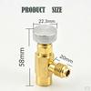 Conditioner Can Tap Adapter Professional Components R134A Dispenser Self Sealing for Car