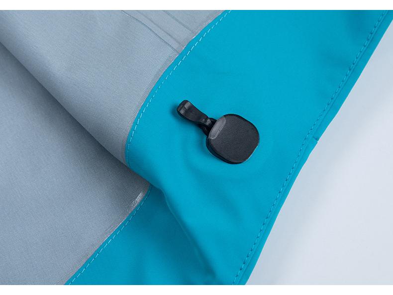 Unisex Outdoor Windbreaker: Waterproof, Windproof, Breathable, Glue-Taped, Single-Layer Jacket for Hiking & Camping