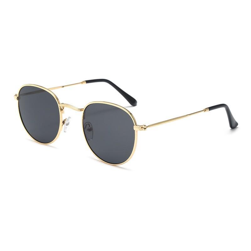 Xiaomi Óculos de Sol Metal Redondo Vintage para Homens Mulheres UV400 Clássicos Retrô para Viagem Praia Diário Exterior 354