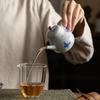 Hand-painted Butterfly Teapot Chinese Retro Handmade Kung Fu Tea Set Teapot Household Small Filter Pot