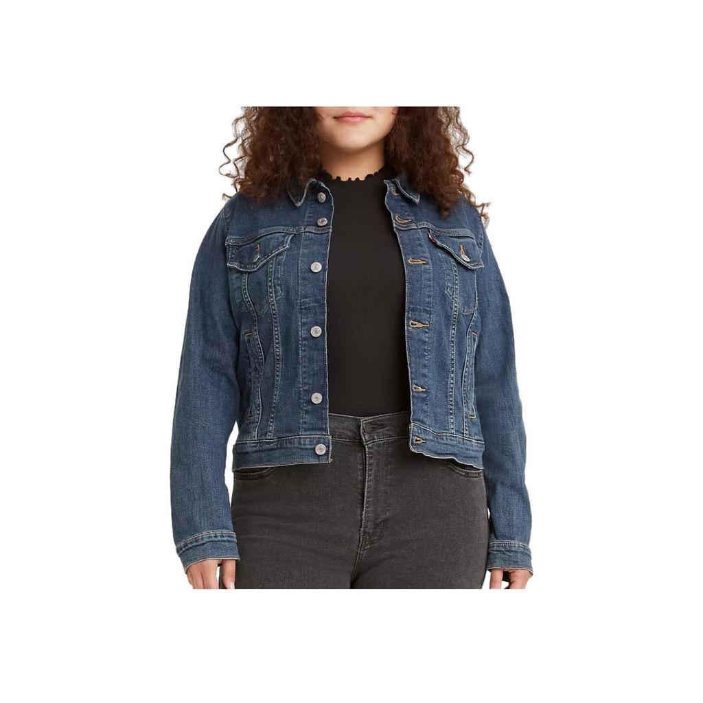 Levis Einfarbig Figurbetonte Langarmjacke Damenjacken Grau Schwarz 29945-0014