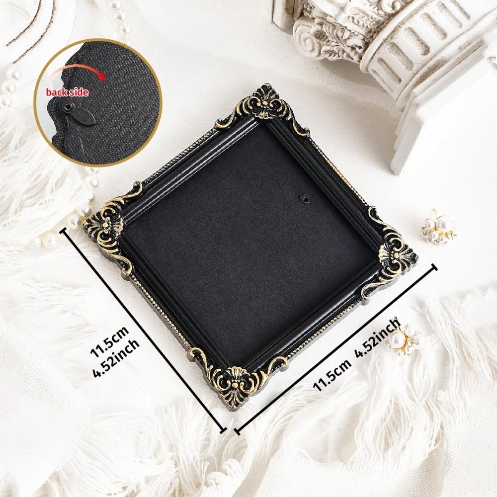 Resin Vintage Picture Frame Photographic Props Wedding Photo Display Frames  Gifts
