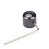 1Pcs2Pcs Metal Dome Knobs Electric Bass Guitar Knobs Volume Tone Control Knobs With Wrench Bronzebkcrgdblack Nickel
