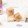 Cats Series Stamp Wood Rubber Stamp Retro Decorative Stamp Animal Pattern Stamp for Journaling Craft Scrapbooking