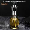 Oil Dispenser Bottle Leak-proof Multi-purpose Reusable Practical Press Type Olive Oil Dispenser Home Supply
