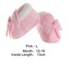 Crib Bebe Toddler Newborn Baby Shoes Winter Prewalker Warm Boots Bowknot