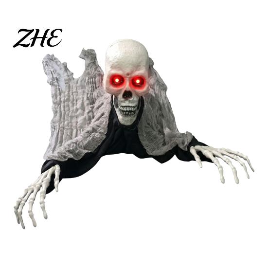 Rāpojošs zvērs rekvizīts Halloweena izrakumu skelets