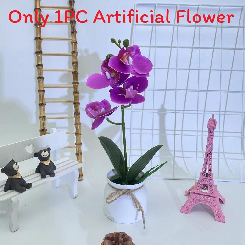 Phalaenopsis Faux Plant For Wedding Decoration And Home Indoor Display