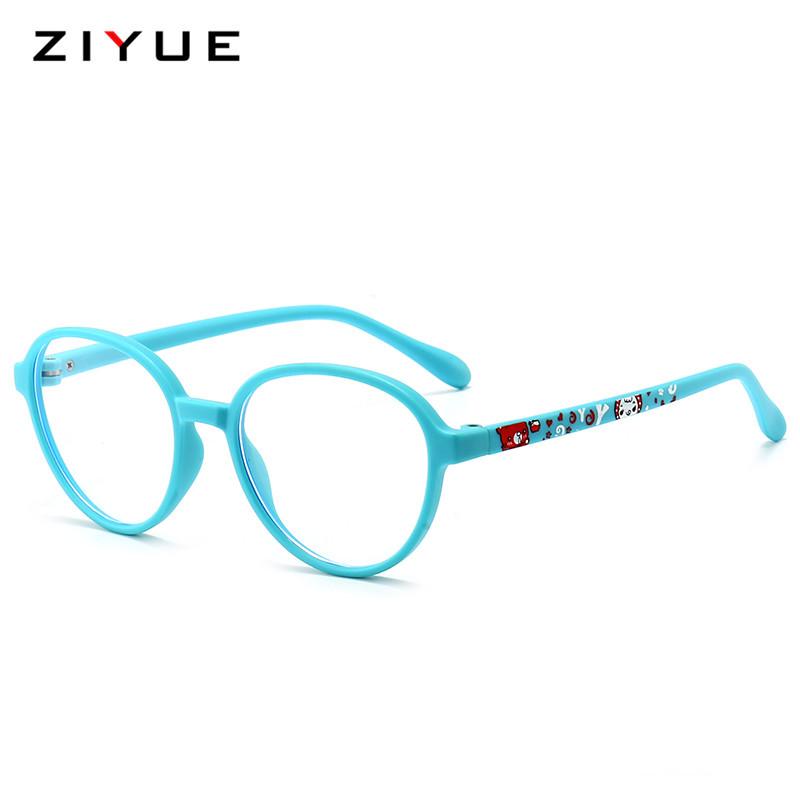 

2025 Дитячі окуляри з мультяшним дизайном у корейському стилі для дівчаток, що захищають від синього світла – Модні, декоративні, антирадіаційні