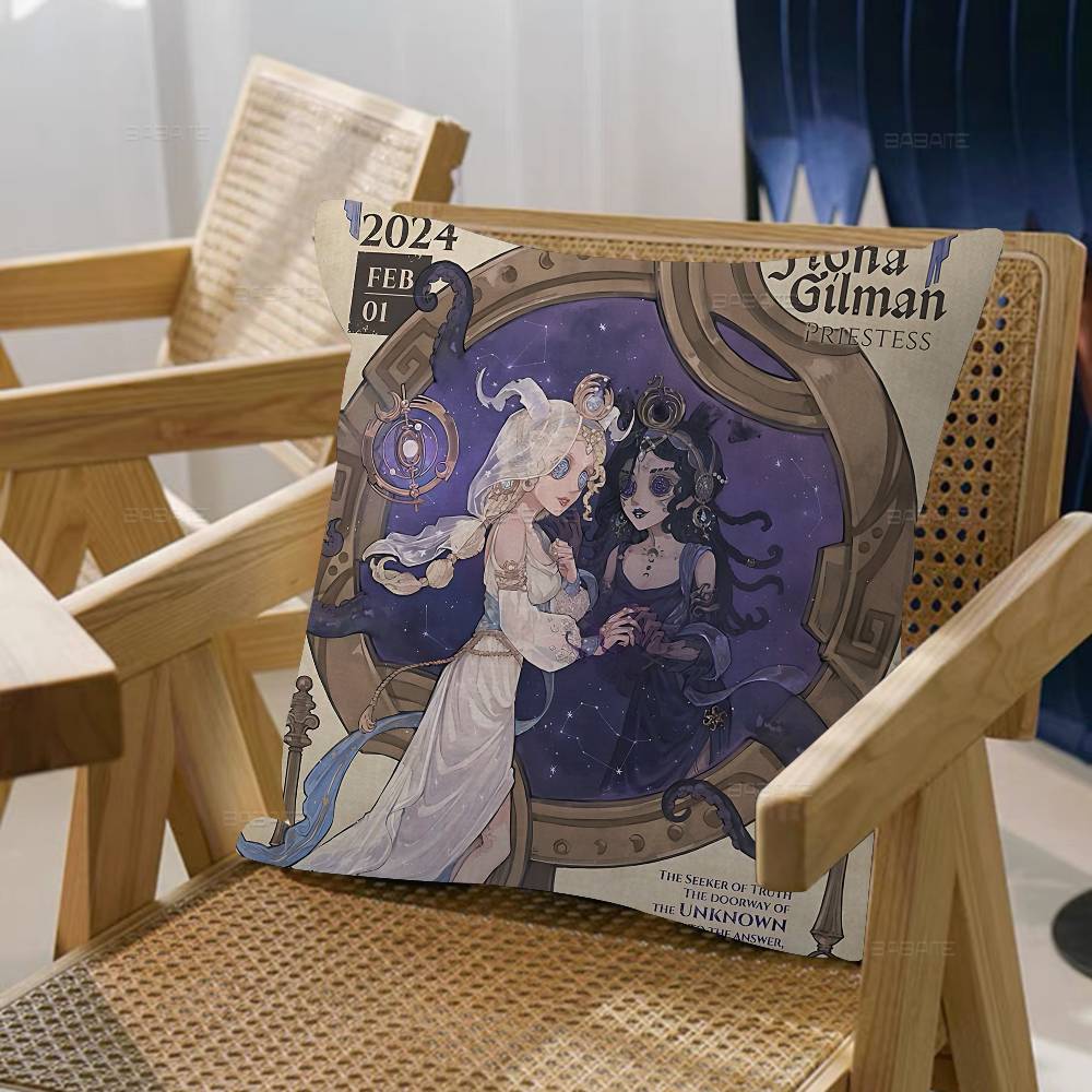 

I-Identity V Игра Персонализированная Наволочка Детская Спальня Декор Дикая Вечеринка Наволочка Подарок на День Рождения Ребенка 12x12Inch