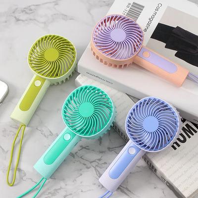 Mini Portable Fans 3 Gear Handheld USB Rechargeable Fan Mini Desktop Air Cooler Outdoor Fan Cooling Travel Hand Fans Phone Fan