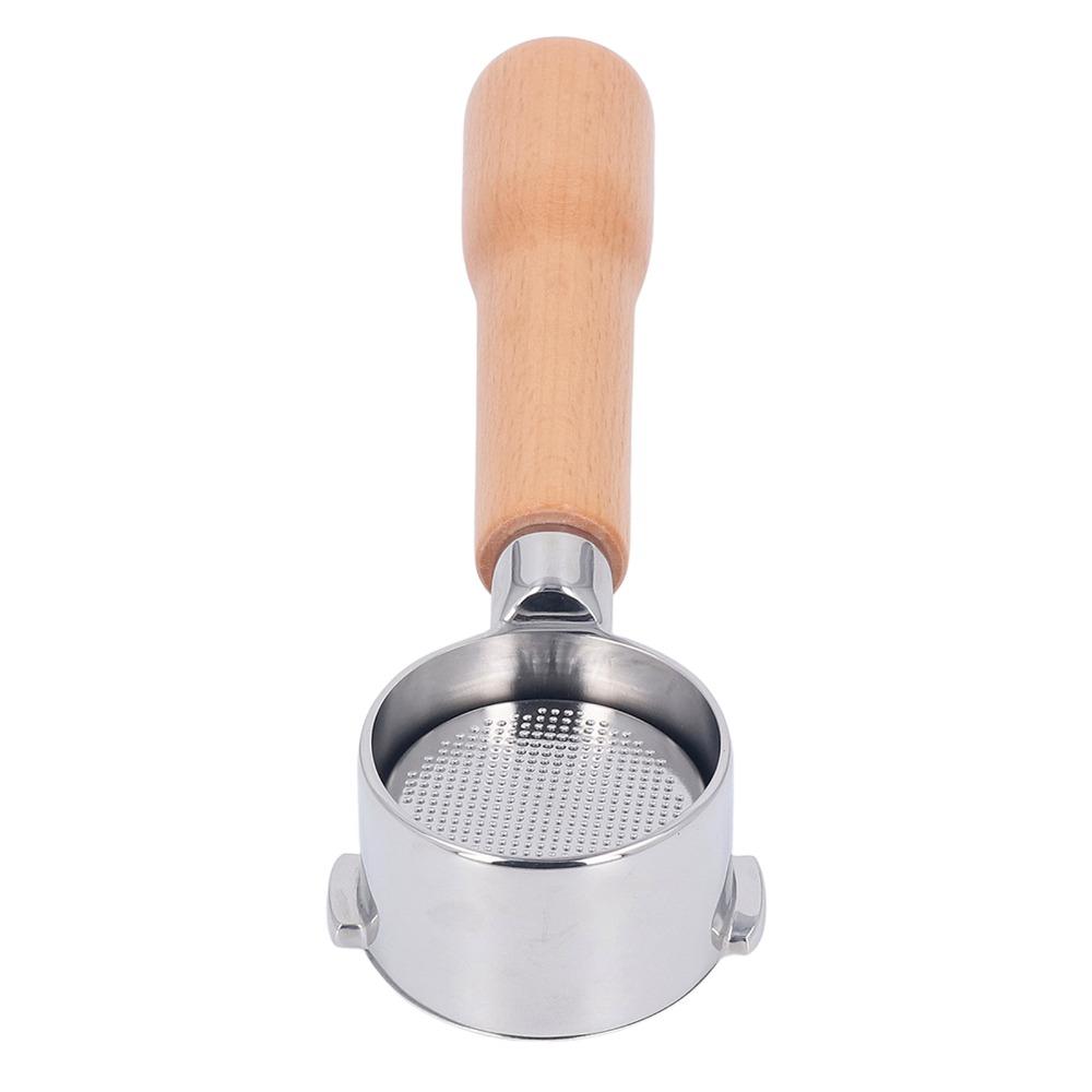 Silver Bottomless Portafilter Bottomless Coffee Handle for Delonghi ECO310 C1 For Delonghi ECO310