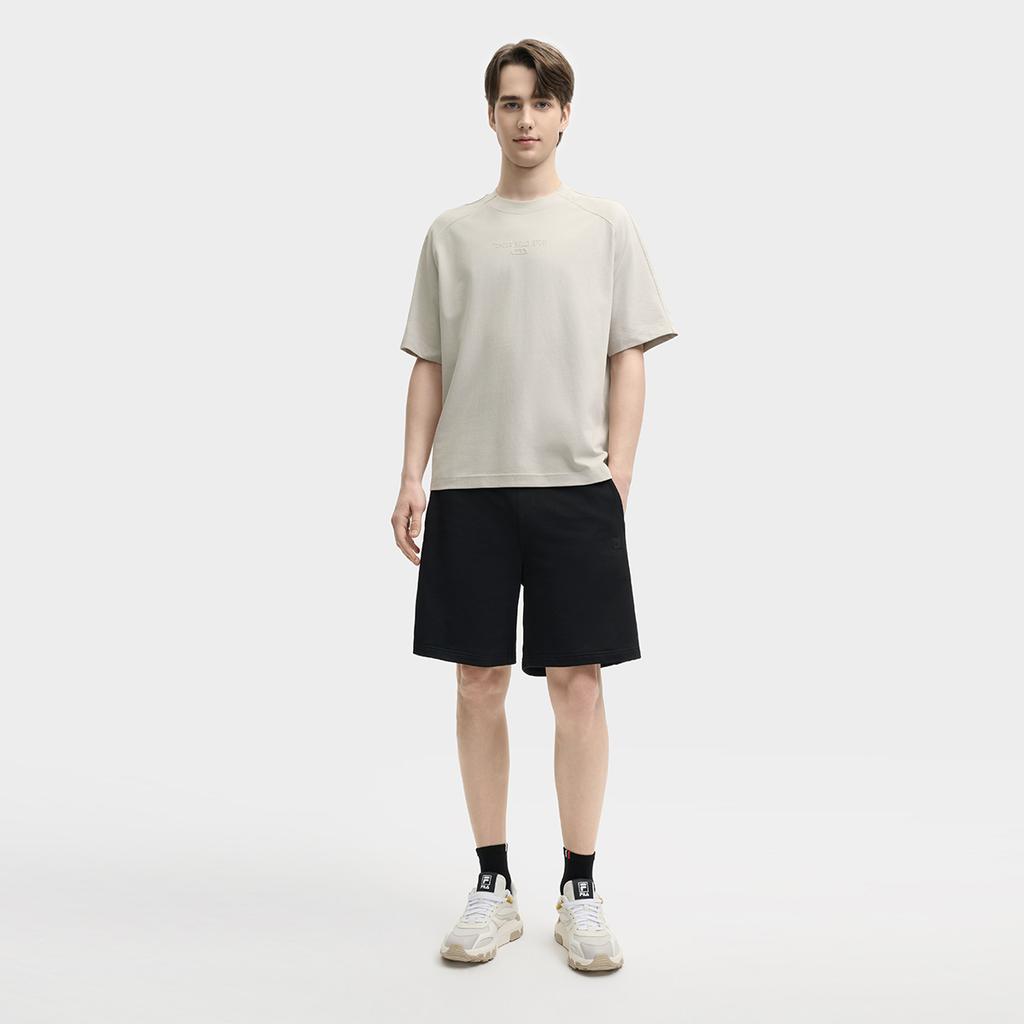 New FILA MILANO Collection Casual Shorts Men's Jet Black F11M525602F-BK