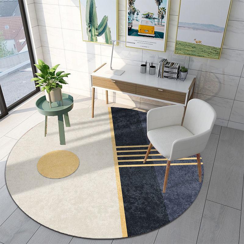 Round Living Room Living Room Washable Printed Rug Queen Bedside Bedroom Rug Home Decor Rug Alfombra