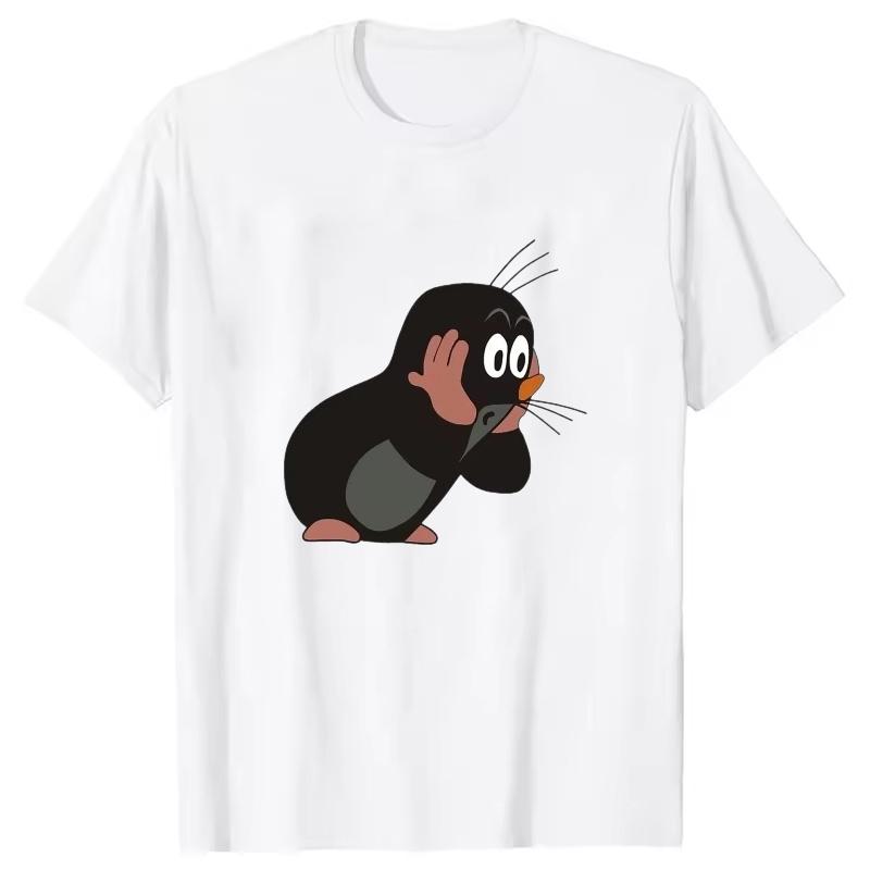 Men T Shirt Krtek Cartoon The Story Of A Mole Summer Tops T Shirt Novelty Tshirt Women High Quality Casual Printing Tee