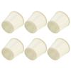 6PCS Beige Color Lamp Cover Cloth Pleated Lamp Shades Decorative Small Lamp Shade  Wall Sconces