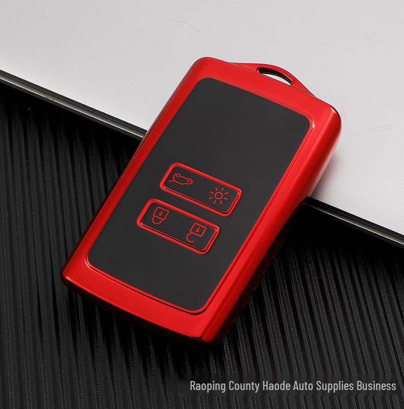 Dongfeng Renault TPU Soft Key Cover for Kolega, Koleos, Espace, and Captur