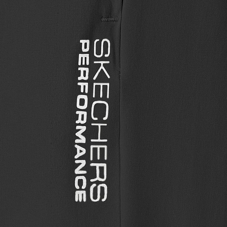 Skechers Moisture-Wicking Quick-Dry Sports Breathable Versatile Cuffed Casual Pants Women bottoms Carbon-Black P225W119-0018