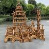 YUYUBABY Kindergarten Large Wooden Building Blocks
