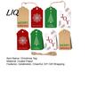 DIY Gift Tags for Christmas 48 Pcs Merry Paper with Rope, Vintage Seasonal Festive Goodie Bags Hanging Labels Wrapping, Crafts, Holiday Party