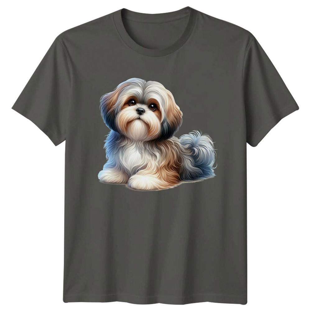 Shih Tzu Dog Lover Portrait Graphic TShirt