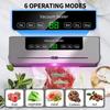Electric Professional Vacuum Sealer Food Electric Vacuum For Kitchen Food Storage Sealing Machine Dry/Wet Food Cuisine Sealer