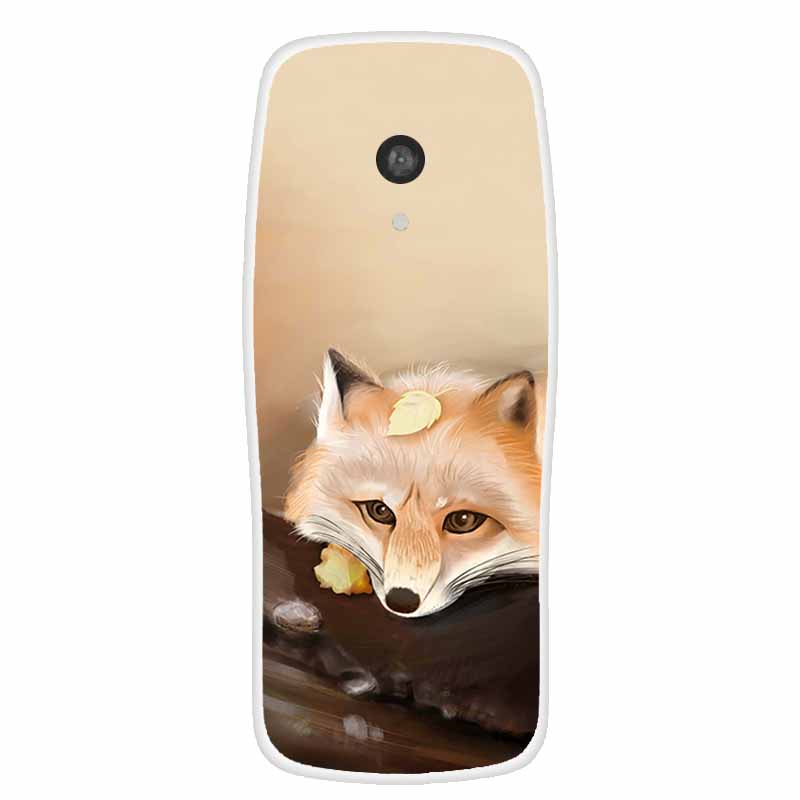 For Nokia 3210 4G 2024 2.4"Cases Clear TPU Soft Silicone Phone Cover for Nokia 3210 TA-1618 Protective Back Shells Cartoon Print