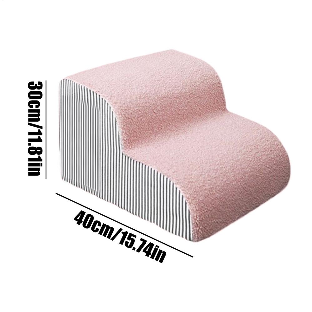Stairs For Small Dogs Pet High Bed Ramp Indoor Cat Steps Washable Cover Non-Slip Puppy Couch Ladder For SUV Truck Home Bedroom
