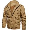 Europäische & Amerikanische Militärstil-Baumwolljacke mit mehreren Taschen für Herbst/Winter