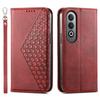For Oppo K12/OnePlus Nord CE4 5G Case Calf Texture PU Leather Phone Cover with Wallet