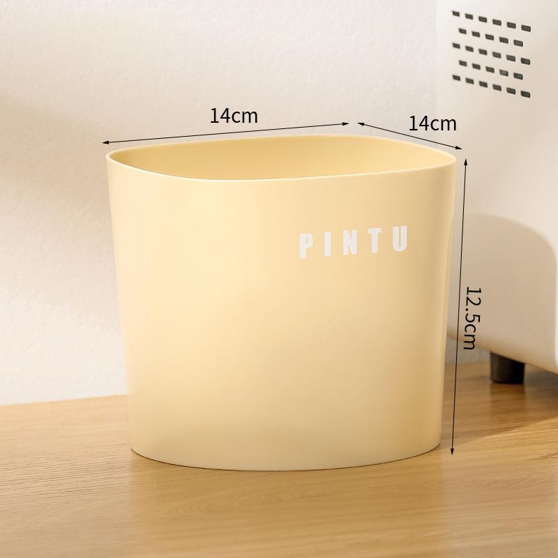 Desktop WastebasketOffice Lidless Classified Waste BoxMini Living RoomWaste Paper BasketTea Leaf Drainage Bin