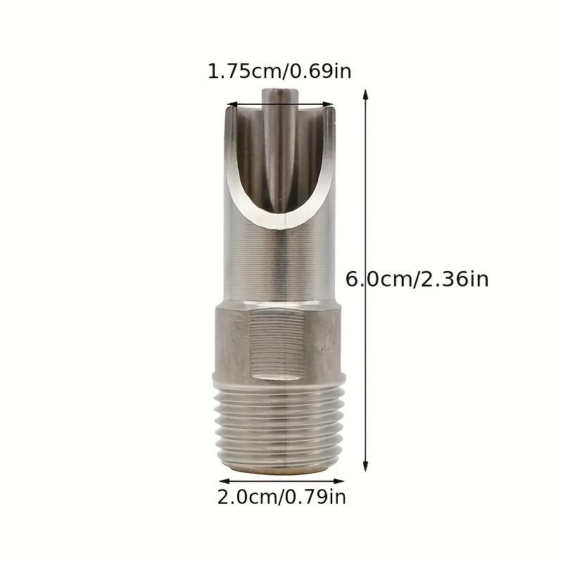 

2 шт. Автоматическая поилка-соска для свиней - Простая, прочная и удобная - Практичная поилка для свиней - 20 мм - Идеально подходит для владельцев домашних животных и животноводов 2pcs белый