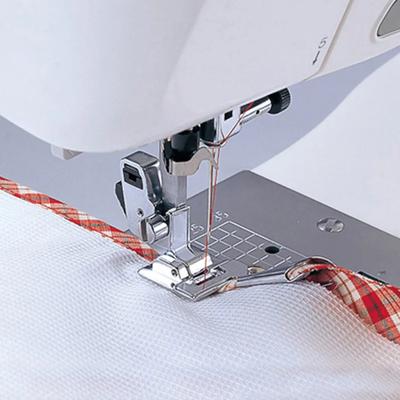 Domestic Sew Machine Accessories Shell Presser Foot Binder Overlock Overcast Sewing Rolled Hem Feet (Metal)