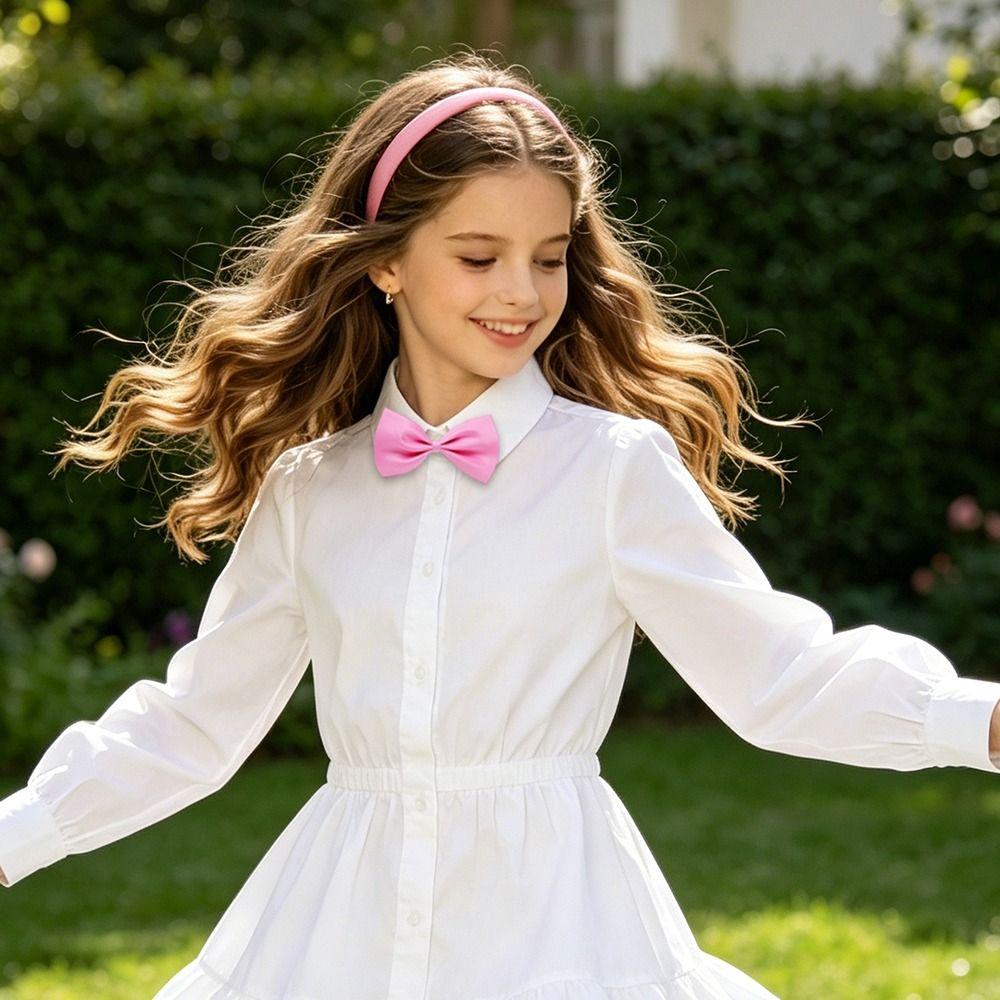 Pre-Tied Children Bow Tie Adjustable Kids Accessories Fashion Bowknot Bow Tie Boys Girls