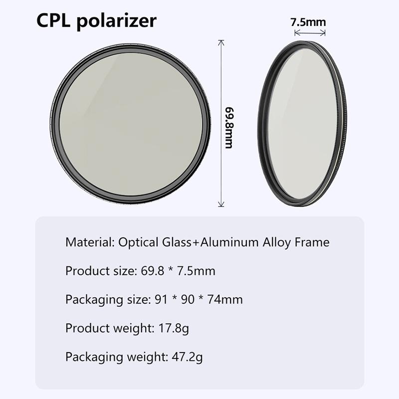 Magnetický adaptér filtru pro telefon pro Apple iPhone držák objektivu mobilního telefonu 67mm filtr pro fotoaparát pro Magsafe Apple iPhone filtr pro fotoaparát