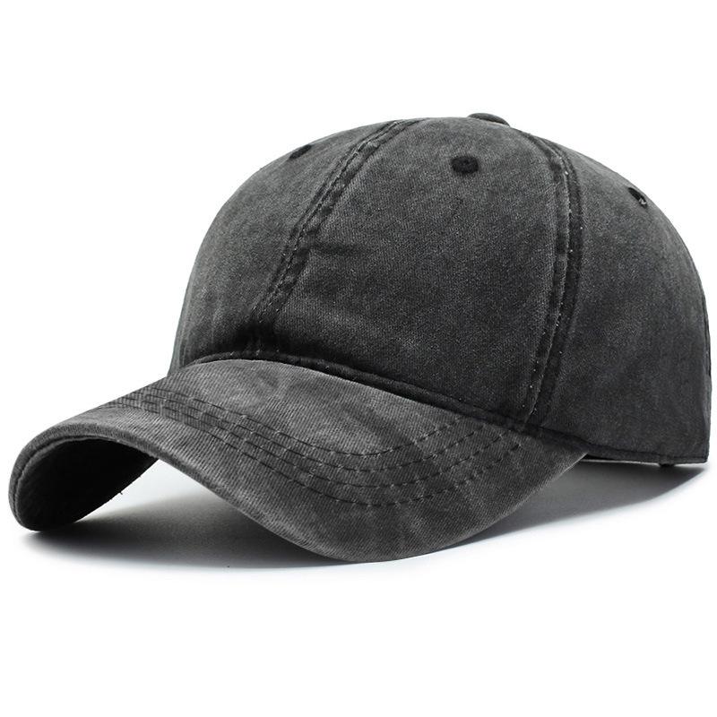 Bare Board Washed Baseball Cap Outdoor Naked Travel Sunshade Hat Women's Tide Hat