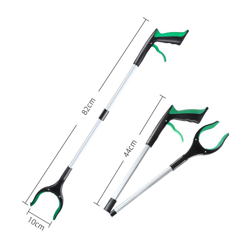 

Складний подовжувач захвату Ручні інструменти Пристрої для збору сміття Збірні пристрої для збору сміття Захоплювачі Інструменти зелений