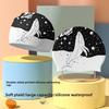 Silicone Swimming Cap Women's Long Hair Waterproof Non-head Professional Swimming Cap Fashion Adult