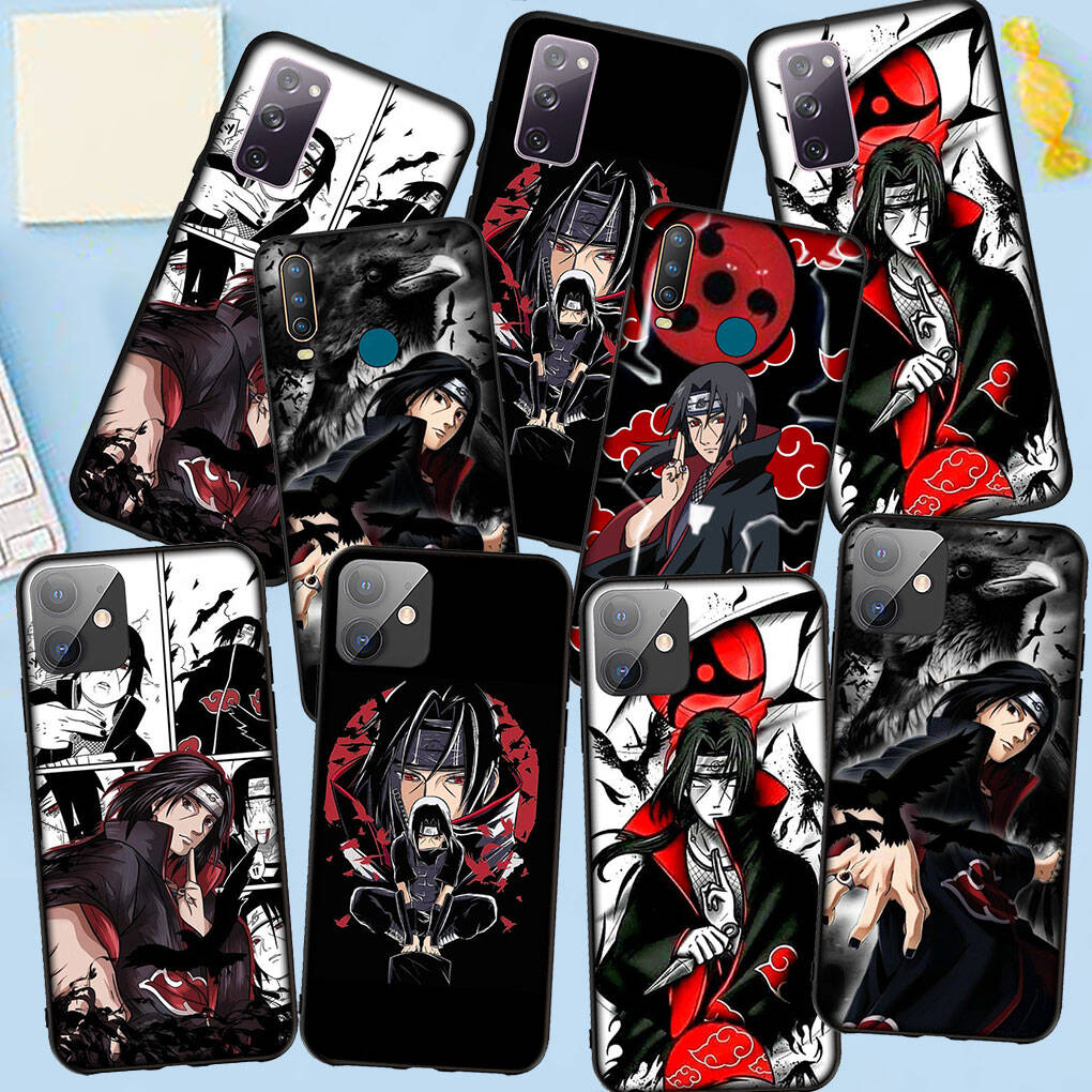 Case for iPhone 17 15 16 Plus Redmi Note 14 12 11 13 Pro Max Huawei P30 P20 Lite OPPO A60 A40 A80 A38 A54 Poster Itachi Uchiha Narutos Akatsuki Cover