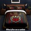 OGC Nice FC Design Bed Bedding Set 1 Duvet Cover + 2 Pillowcases Soft Breathable Household Bed Linens
