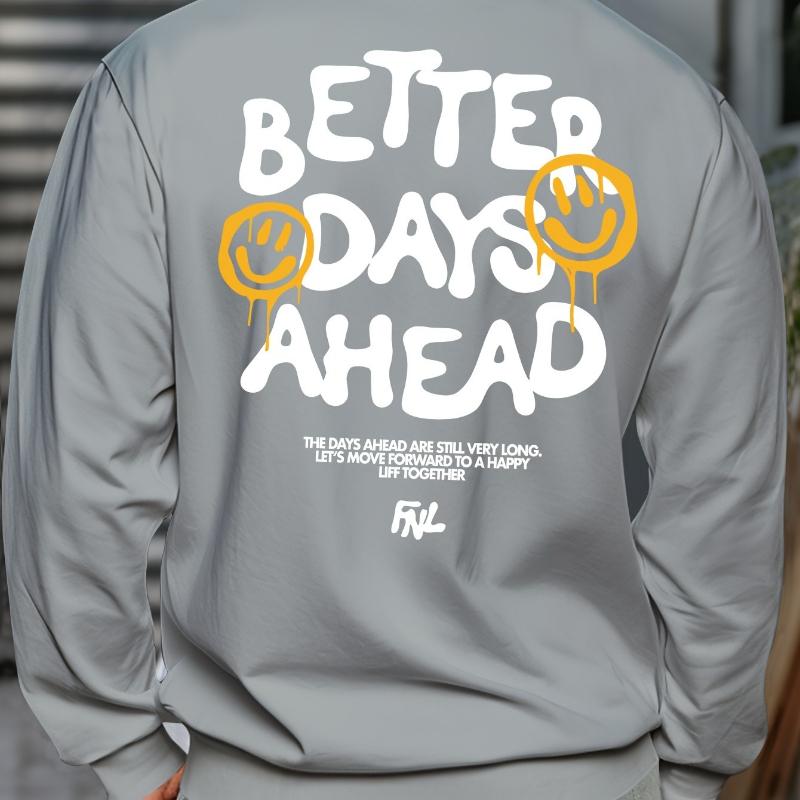 

Crew Neck Sweatshirt, Ideal for Spring Autumn Outings XXL чёрный