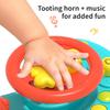 Baby Toy Simulation Steering Wheel Toy Cartoon Crab Toys Baby Simulator Car Early Education Toy With Music Light Vocal Toys Gift